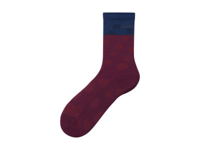 Shimano ORIGINAL TALL ponožky bordó