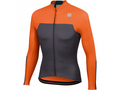Sportful Bodyfit Pro 2.0 Thermal jersey anthracite/orange