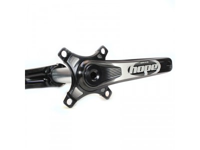 Hope cranks with spider BCD104 for 1 chainring black 175mm