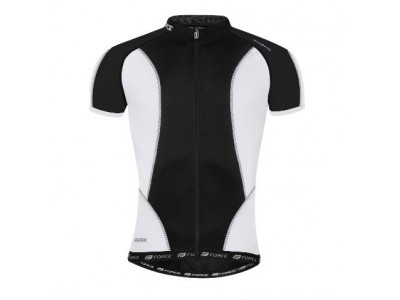 FORCE T12 jersey short sleeve black and white