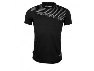 Force Running běžecké tričko černé