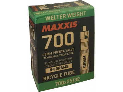 Maxxis Welter Weight 700x25-32C dętka, zawór Presta