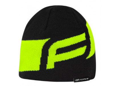 FORCE Dwarf zimná čiapka pletená čierna-fluo, veľ. Uni