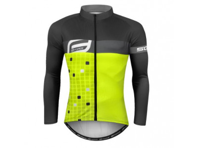 FORCE Square jersey, fluo/gray