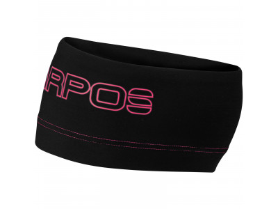 Karpos Alagna headband black/fluo pink