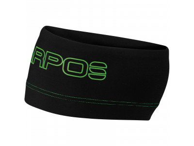 Karpos Alagna headband black/fluo green