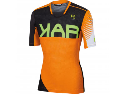 Karpos VERVE jersey, orange fluo/black