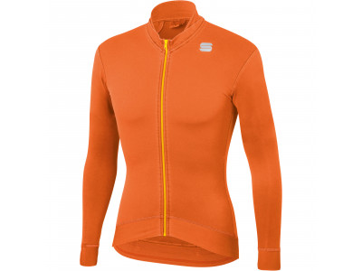 Pomarańczowa koszulka rowerowa Sportful Monocrom Thermal