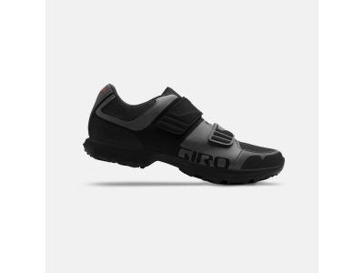 Giro Berm cycling shoes, dark shadow/black