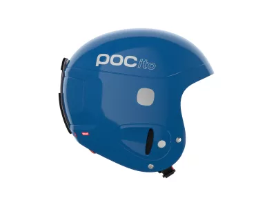 POC POCito Skull children&#39;s helmet, fluorescent blue adjustable