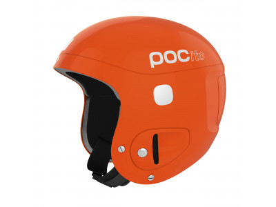POC POCito Skull dětská lyžařská přilba fluorescent orange adjustable