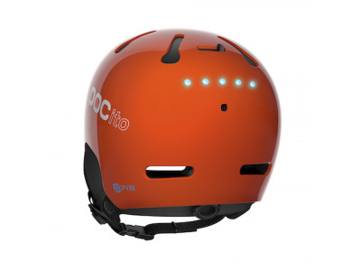 POC POCito Auric Cut Spin children&amp;#39;s ski helmet fluorescent orange