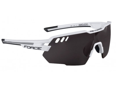 FORCE Amoledo-Brille, weiß/grau/schwarze Gläser