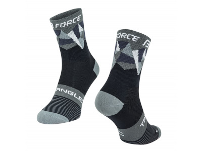 Force Triangle ponožky čierno-šedé