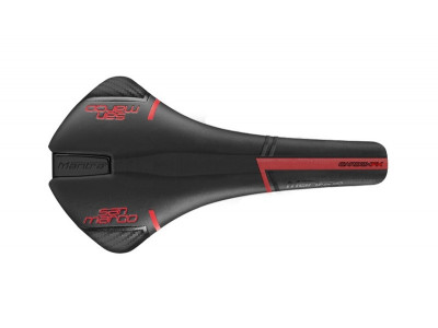 Selle San Marco Saddle Mantra Full-Fit Carbon FX (Wide, Red)
