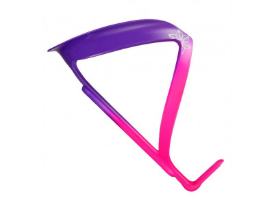 Supacaz Fly Cage Limited Aluminiowy koszyk na bidon Neonowy róż / Neonowy fiolet