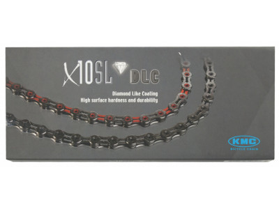 KMC X-10-SL DLC ACE łańcuch, 10 rzędów, 116 ogniw
