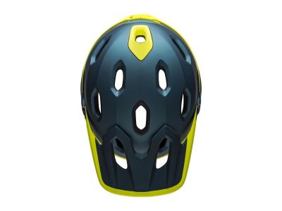 Bell Super DH MIPS Spherical sisak, Mat/Glos Blue/Hi Viz