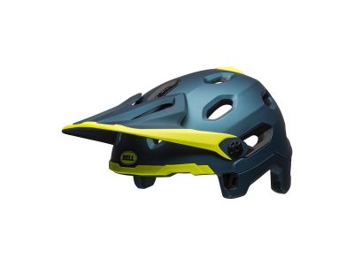 Bell Super DH MIPS Spherical kask, Mat/Glos Blue/Hi Viz