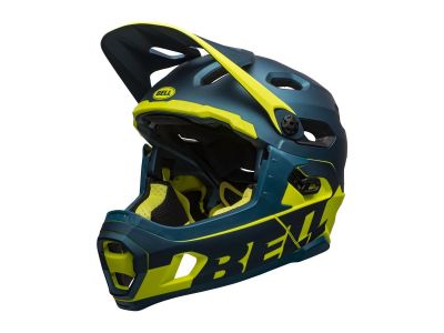 Bell Super DH MIPS Spherical přilba, Mat/Glos Blue/Hi Viz