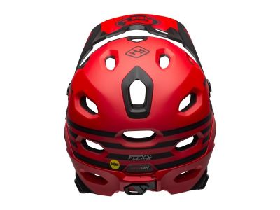 Kask Bell Super DH MIPS Sferyczny, matowy/błyszczący czerwony/czarny Fasthouse