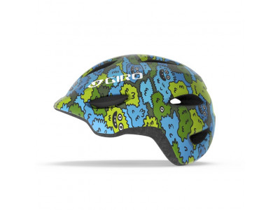 Giro-Helm Scamp Blue/Green Creature Camo