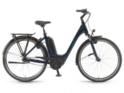 WINORA Tria N7 elektromos kerékpár 400Wh 28&quot; sötétkék, 2020-as modell