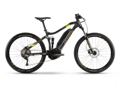 Haibike SDURO FullSeven 1.0 500Wh antracyt / midnight lime / piaskowy, model 2020