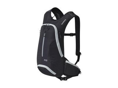 Rucksack Shimano ROKKO 8l mit Tank, schwarz