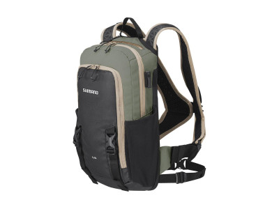 Backpack Shimano UNZEN 6l with reservoir, khaki