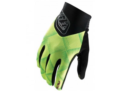 Troy Lee Designs Ace rukavice Elite Flo žluté 2015