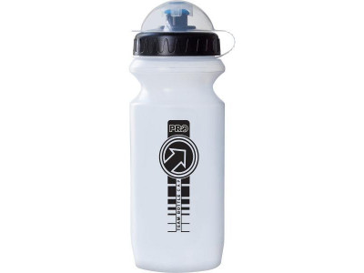 PRO TEAM bottle with cover, transparent, 800 ml