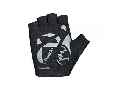 Roeckl Baku gloves, black/white