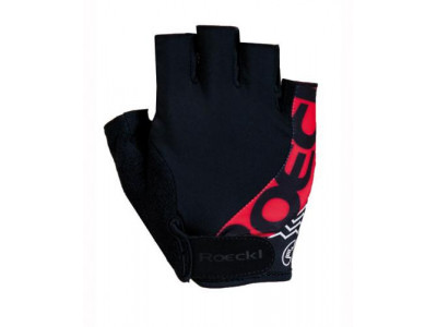 Roeckl Bellavista gloves, black/red