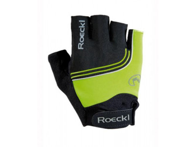 Roeckl Cycling gloves Belluno black-lime size: 8.5