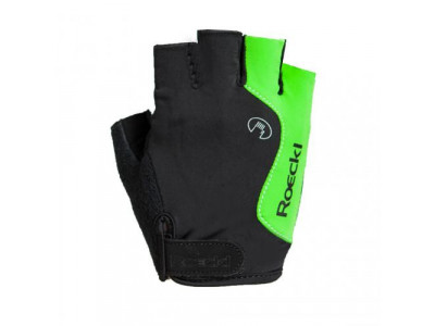 Roeckl Indy Handschuhe, schwarz/grün