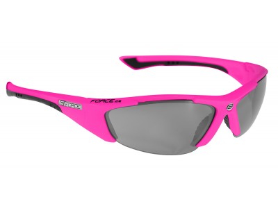 Okulary rowerowe FORCE Lady różowe