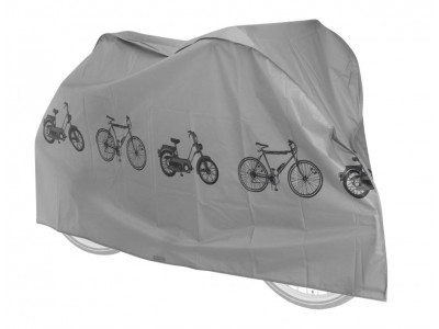 Force protective cover for a bicycle, 220x120x68 cm, silver