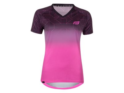 FORCE City women's jersey, pink/black