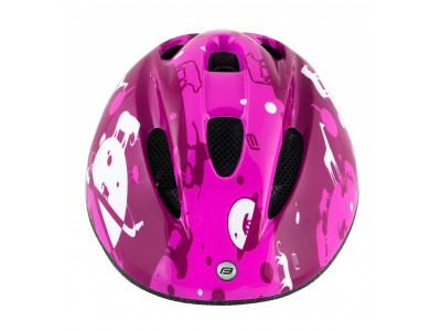 FORCE Fun Planets helmet, children&#39;s, pink-white