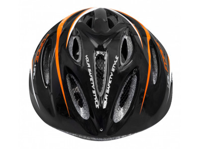 FORCE helmet HAL, black-orange-white XS - S