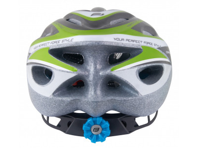 FORCE helmet HAL, black-green-white XS - S