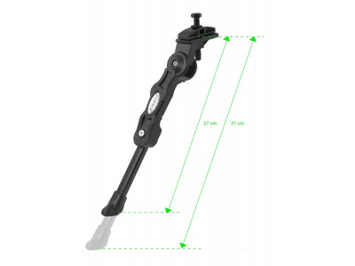 FORCE E-bike stand, 24&quot; - 28&quot;, Al, under the frame