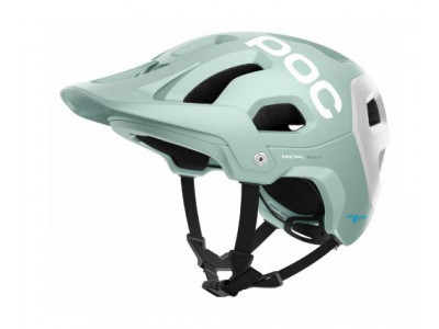 POC Tectal Race SPIN helmet Apophyllite Green / Hydrogen White Matt