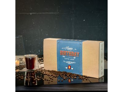 The Brew Company birthday gift pack of coffee, 10x300 ml