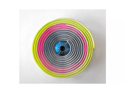 Supacaz Super Sticky Kush TruNeon omotávka Neon Blue/Neon Pink/Neon Yellow