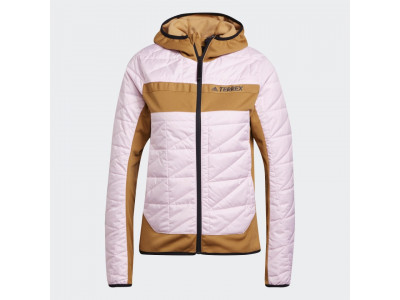 Adidas TERREX MULTI PRIMEGREEN HYBRID INSULATED women&amp;#39;s jacket, light pink/light brown