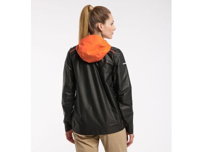 Haglöfs GTX Shakedry dámska bunda, tmavošedá/oranžová