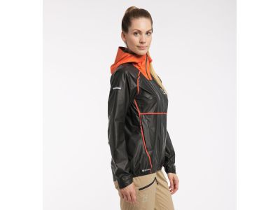 Haglöfs GTX Shakedry women&#39;s jacket, dark grey/orange