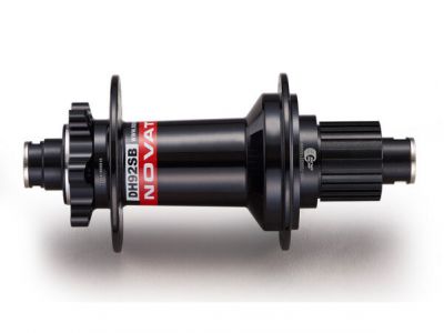 Novatec DH92SB-157-11S rear hub, black, 32 holes